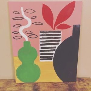 Canvas Wall Art - Pink Room 16” x 20”